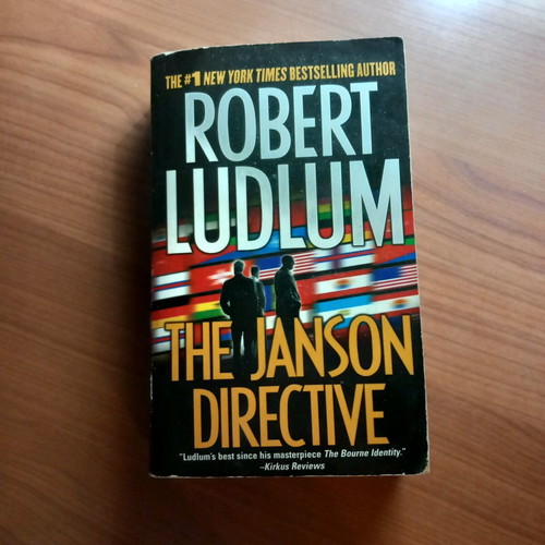 The Janson Directive novel like new, English