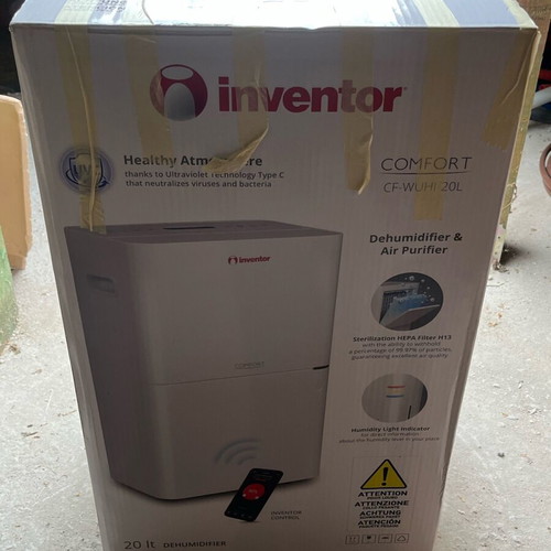 Inventor CF-WUHI-20L Comfort Dehumidifier 20.00 Lt/24h like new