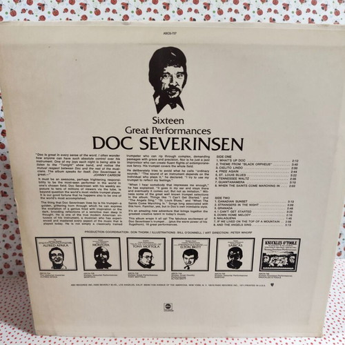 Doc Severinsen Sixteen Great Performances LP