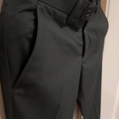 Antonio Miro black men's pants made to order, size XS and S with belt