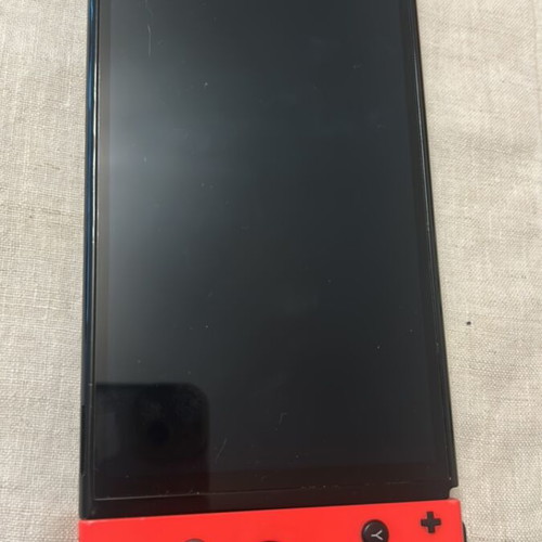 Nintendo Switch OLED 64GB console, Neon Blue and Neon Red