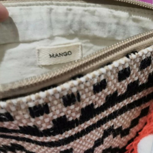 Mango straw bag like new