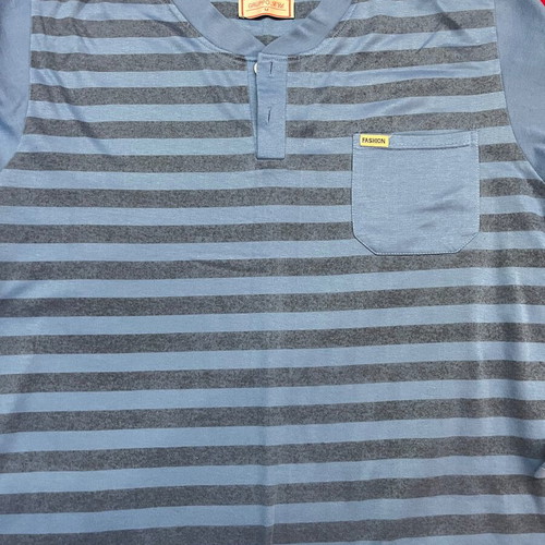 Men's blue pajama top like new, size M, only shirt