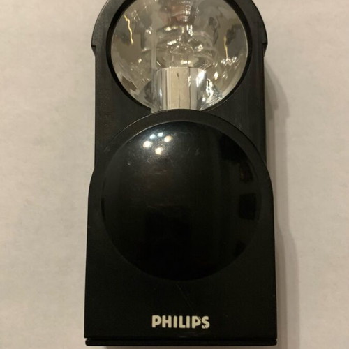 Philips flashlight used, without batteries