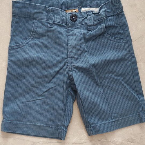 Funky set with short sleeve and bermuda, like new, white and blue