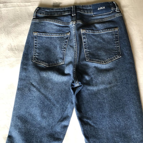 JJXX Women's Slim High Waist Jeans New, Size XS/S, Blue Cotton Stretch