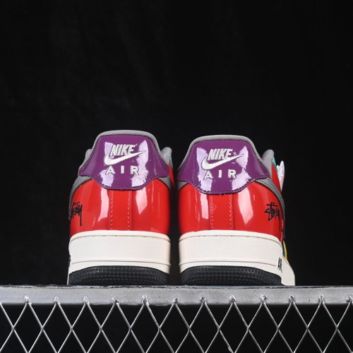 Nike Air Force 1 sneakers new, handmade colorful design