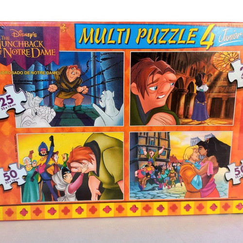 Multi Puzzle The Hunchback of Notre Dame 1996 Educa New