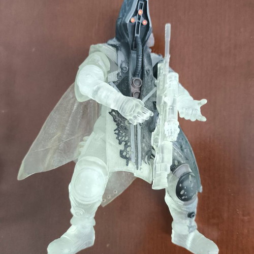 Cloaking Helghast Marksman figure used from Killzone DC Unlimited 6.5"