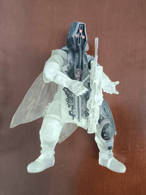 Cloaking Helghast Marksman figure used from Killzone DC Unlimited 6.5"