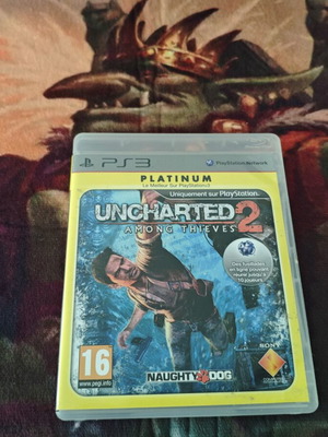 Uncharted 2 Among Thieves PS3 game like new, complete
