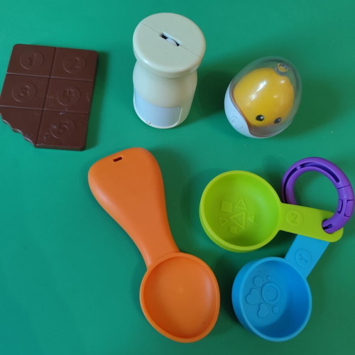 Fisher Price Educational Baking Bowl used with sounds and lights
