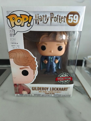 Funko POP! Harry Potter Gilderoy Lockhart (Blue Costume) Σαν Καινούργιο #59 Special Edition