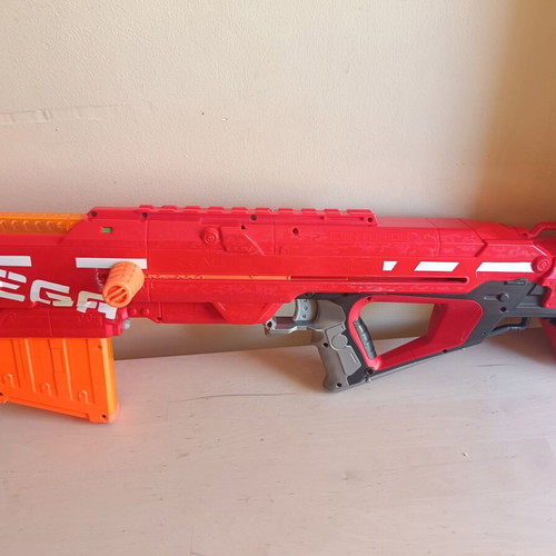 Nerf Mega blaster used, missing bipod and darts
