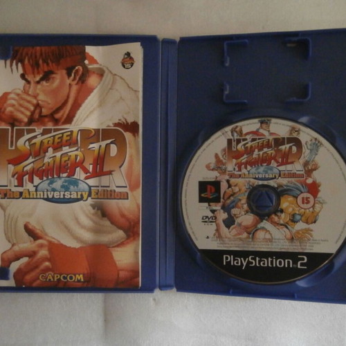 Hyper Street Fighter II PlayStation 2 game like new