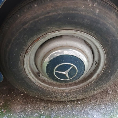 Mercedes S 180 1948 used, blue sedan