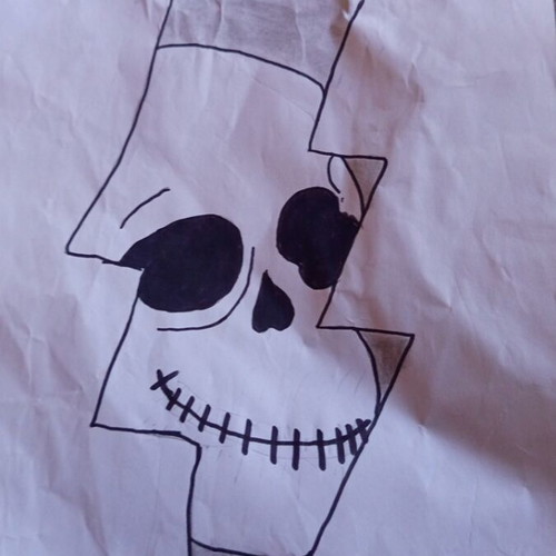 Set of 4 Handmade Sketches: Anime, Streetwear & Skull Art