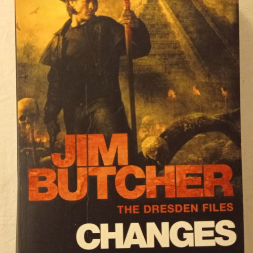 Jim Butcher Changes book like new, English