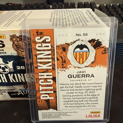 Javi Guerra Pitch Kings 2025-2026 card like new
