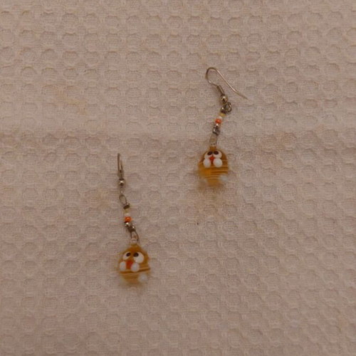 Cat earrings like new, cute and playful design