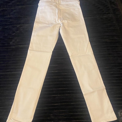 H&M white skinny jeans XS skinny ankle regular waist used with blue mark