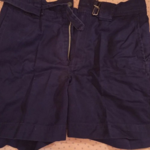 Hellenic Navy shorts used with small print on back