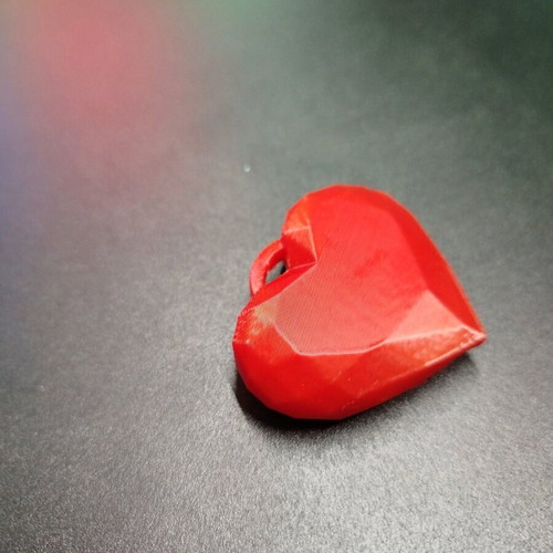 Heart keychain new with heart shape