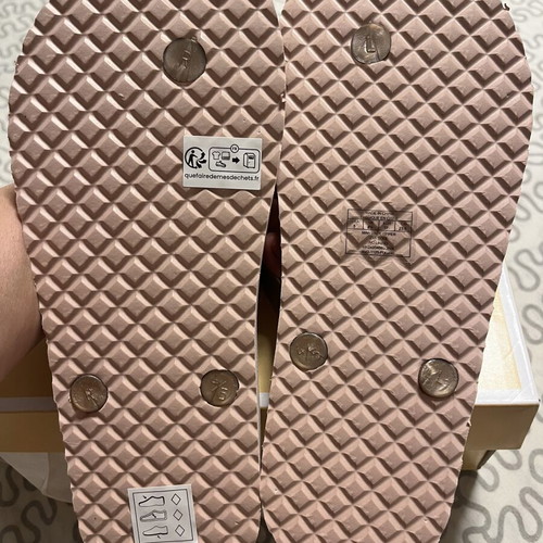 Michael Kors slippers brand new, sizes 36-37, beige and gold
