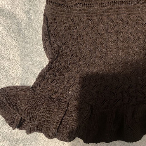 Zara see through top like new, black, size M