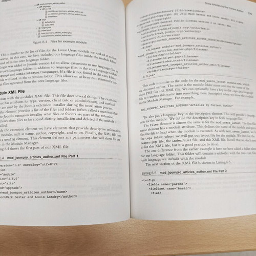 Joomla! Programming book like new, Mark Dexter & Louis Landry