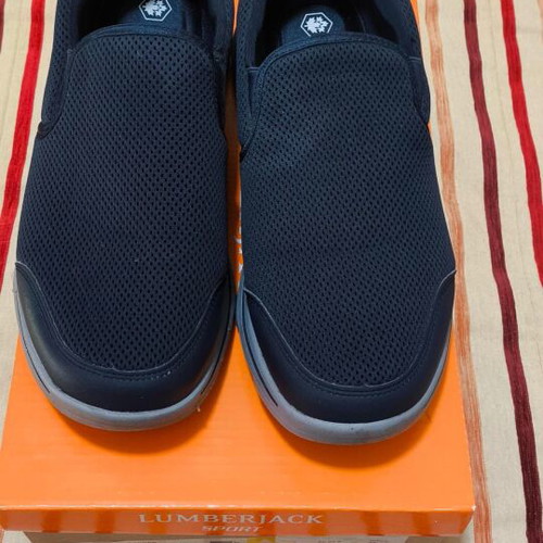 Lumberjack men's casual slip-on shoes like new, blue, size 42