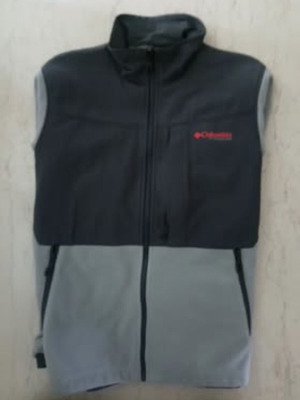 Fleece Columbia Tiratium like new, gray, size L