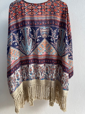 Kaftan with fringes used