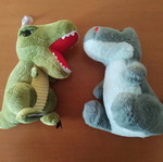 Plush Dinosaurs 2pcs