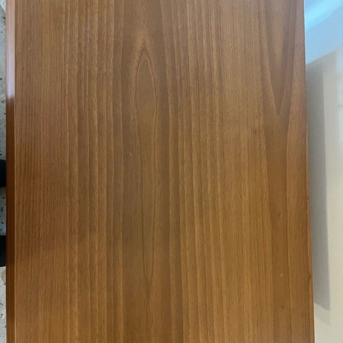 Wooden showcase used with glass doors