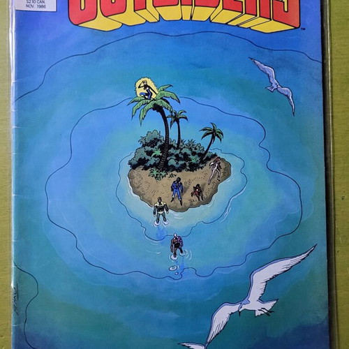 The Outsiders #13 1986 DC comic used in very good condition