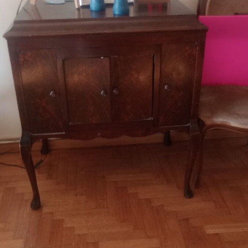 Antique bar furniture used, dimensions 87×75×50 cm