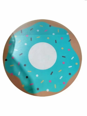 Donut 38cm placemat new, plastic for kids