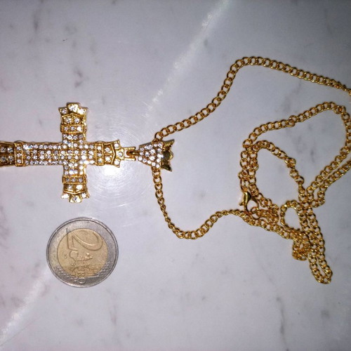 Cross with gold finish new