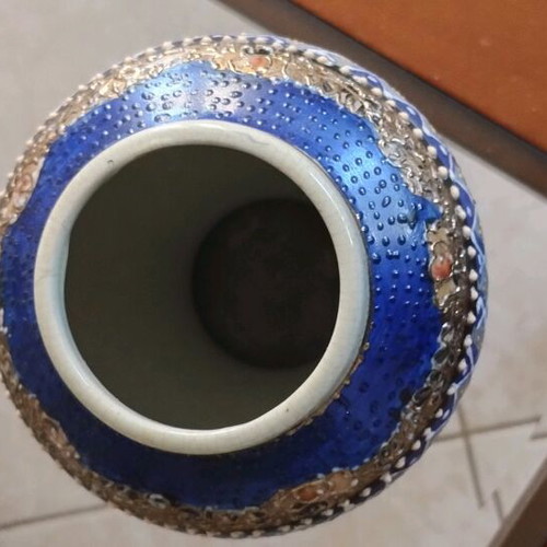 Satsuma vase height 0.15m like new