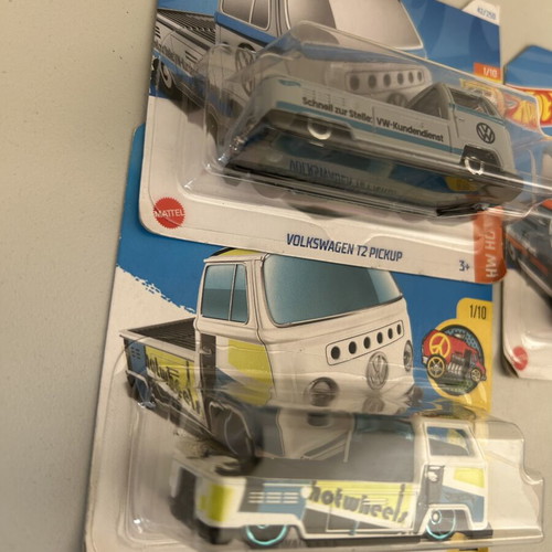 Hot Wheels VW toy cars used, sealed