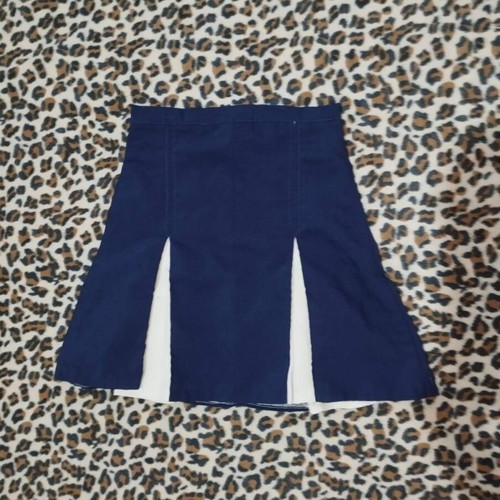 Skirt like new, white and blue, size XS 34 6