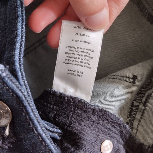 Talbots slim ankle jeans new dark blue small medium