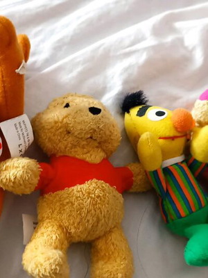 McDonalds Babymeal Collectible Toys Used, 90s Fozy Tiger Winnie Sesame