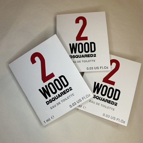 Dsquared2 2 Wood Eau de Toilette tester set 3x 1ml