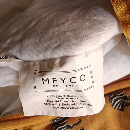 Meyco Baby Sleeping Bag TOG 2.5 Size 62 Zebra Pattern like new