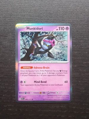 Munkidori ASC 099 Pokémon card new