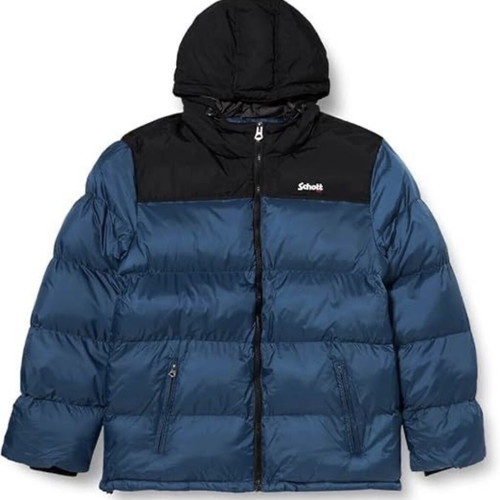 Schott NYC Utah2 Jacket new men's winter jacket, size M, black and blue