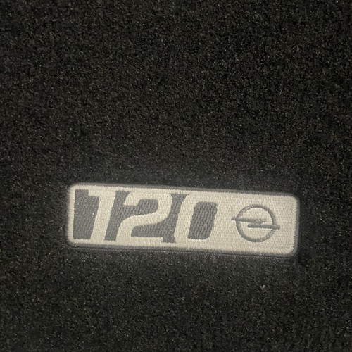 Opel Corsa D E car mats, genuine velvet, new