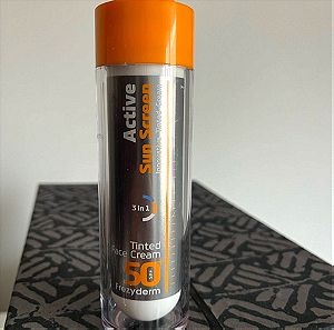 Frezyderm active sunscreen 50 spf(tinted)